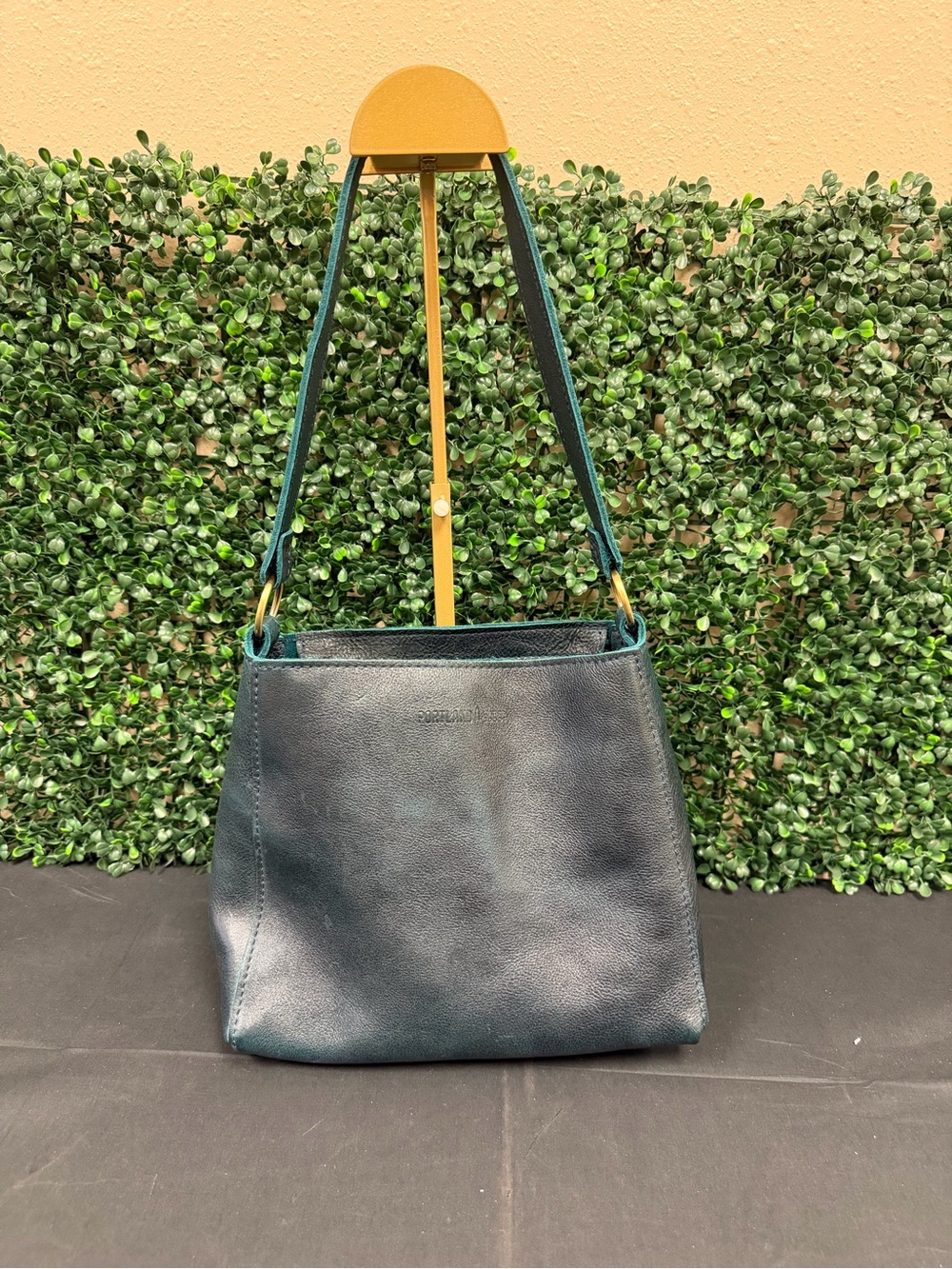 Portland Leather Goods 'ALMOST PERFECT' TRIANGLE SHOULDER BAG